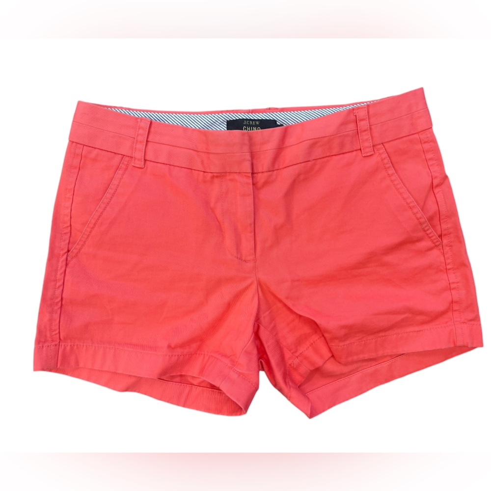 J. Crew Women’s Pink Chino Shorts Size 4